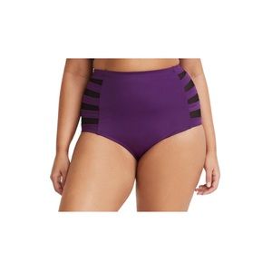 Torrid Size 2 High-Rise Ladder Side Swim Bottom